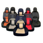 تلابيس مقاعد مع شعار تويوتا