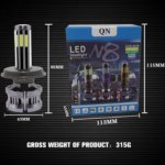 ليد كشافات مروحة N8 LED