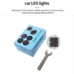 اضاءة اطارات طاقة شمسية