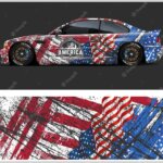 ستيكر تجليد خارجي امريكي تاج لاينز Car Wrap 1.52*25m
