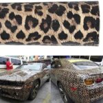 ستيكر تجليد جلد النمر ليوبارد Car Wrap 1.52*30m