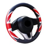 تلبيسة عجلة القيادة جلد برطانيا